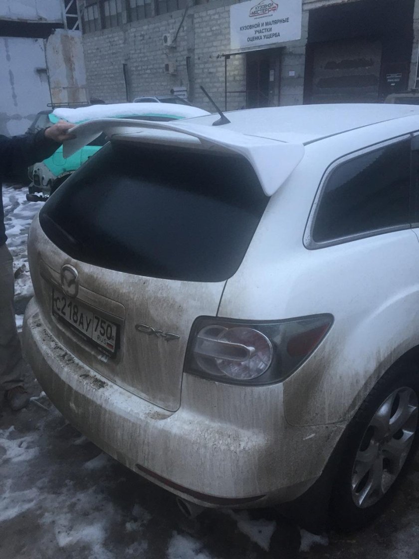 Mazda CX 7 спойлер