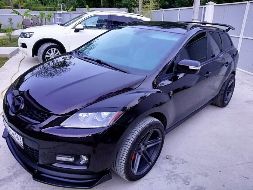 Mazda cx7 антихром