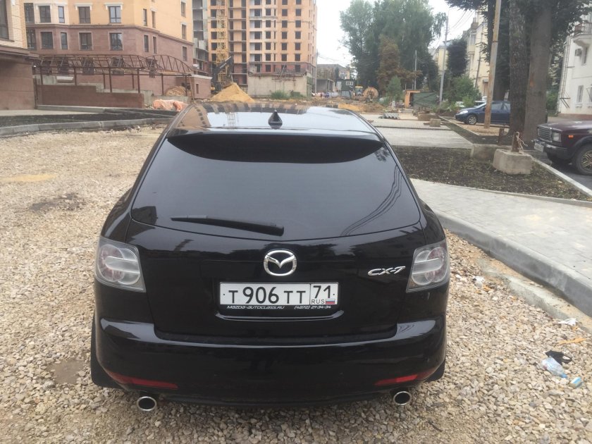Спойлер Мазда cx7