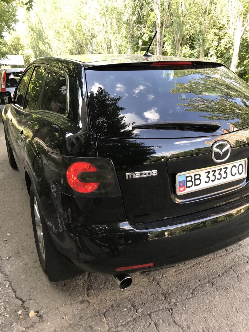 Мазда сх7 сзади