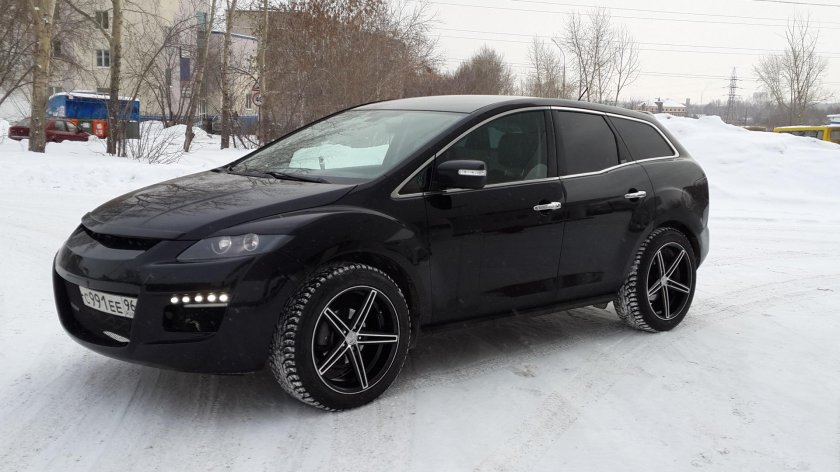 Mazda cx7 антихром