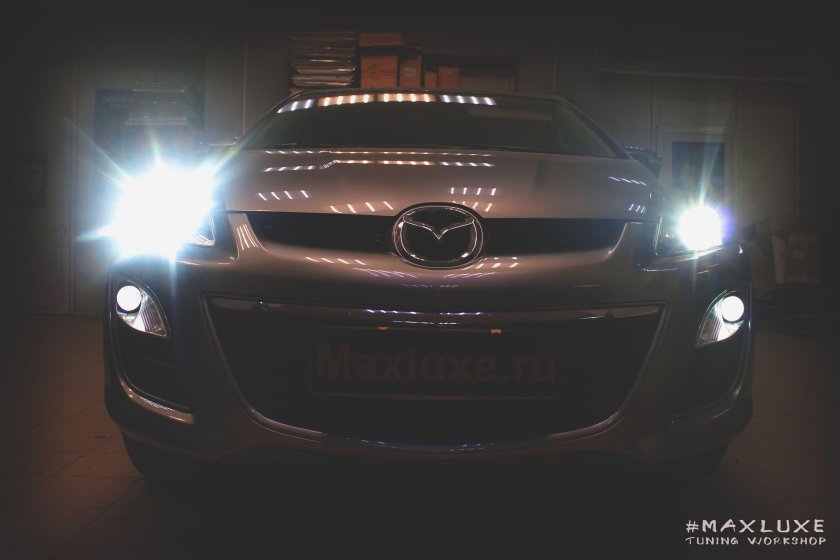 Тюнинг фар cx7