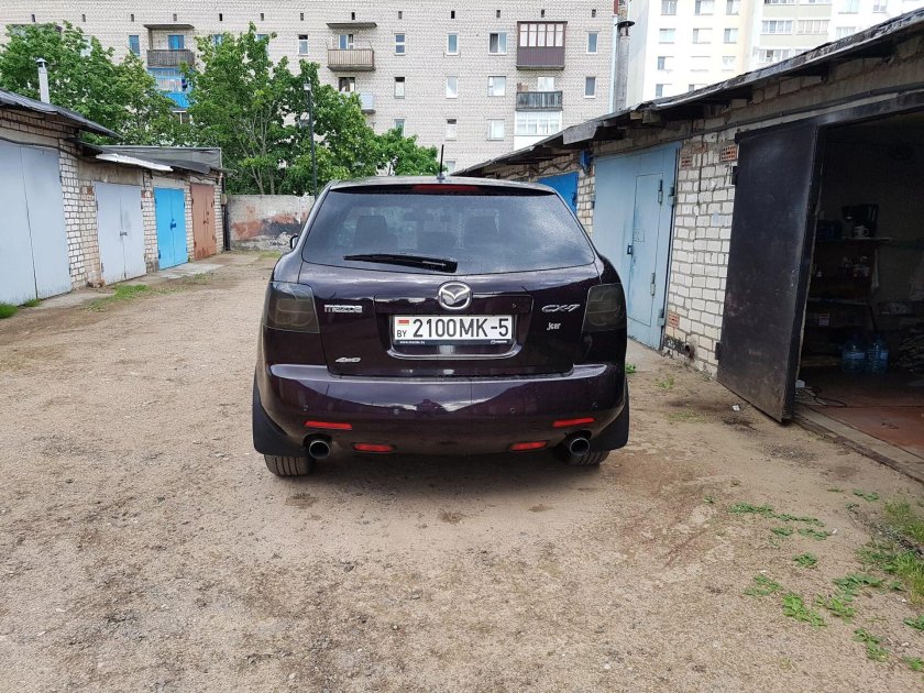 Тонированные фары Мазда СХ 7