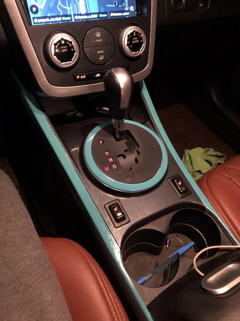 Стайлинг салона Mazda cx7