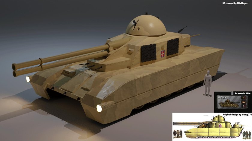Иль Дуче сверхтяжёлый танк