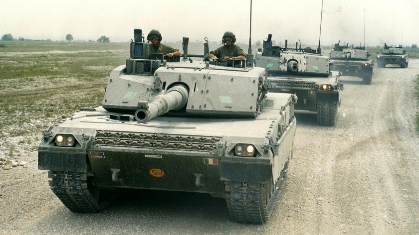 Танк с1 Ариете Италия