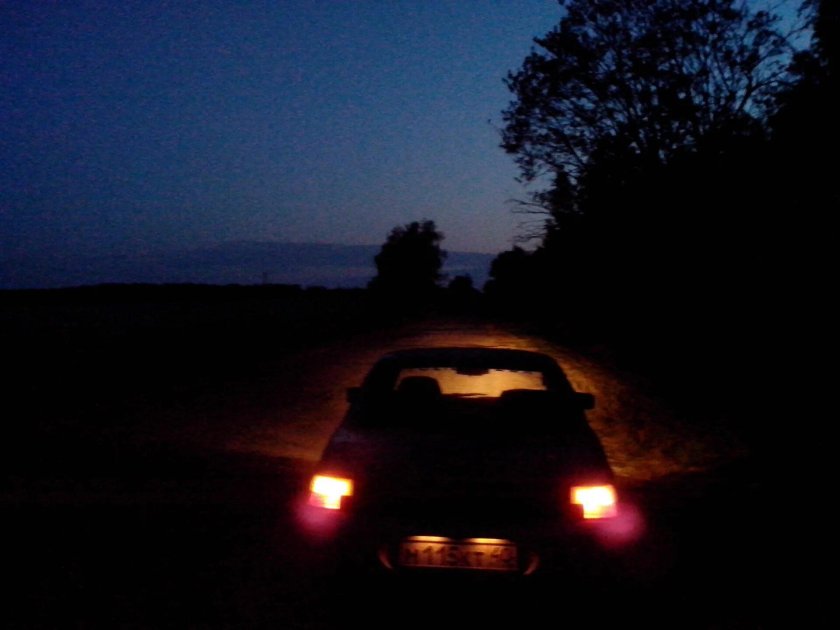 ВАЗ 2110 ночью