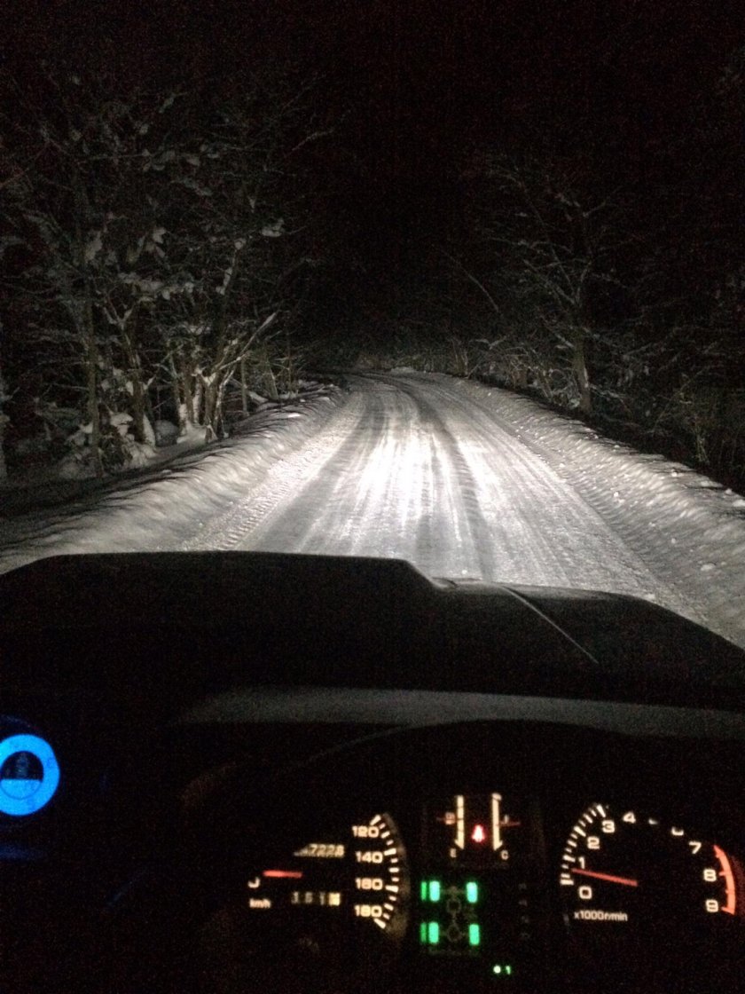 ВАЗ 2114 ночное трасса