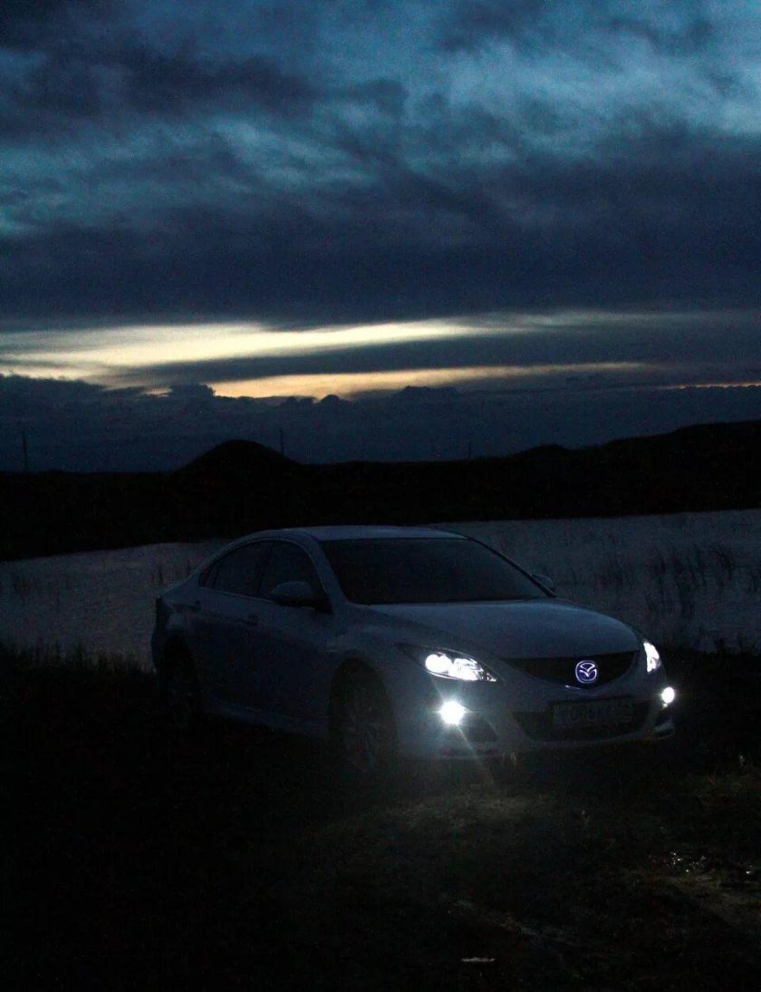 Мазда 6 gg ночь