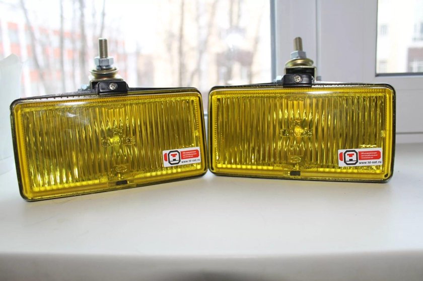 ПТФ ГАЗ 3110 желтые