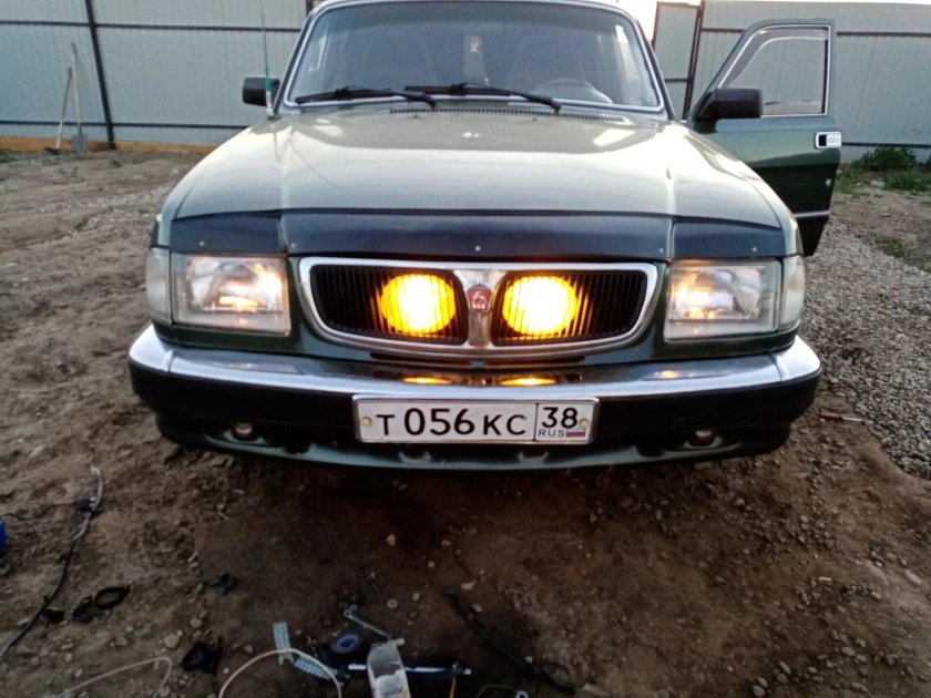 Противотуманки ГАЗ 3110