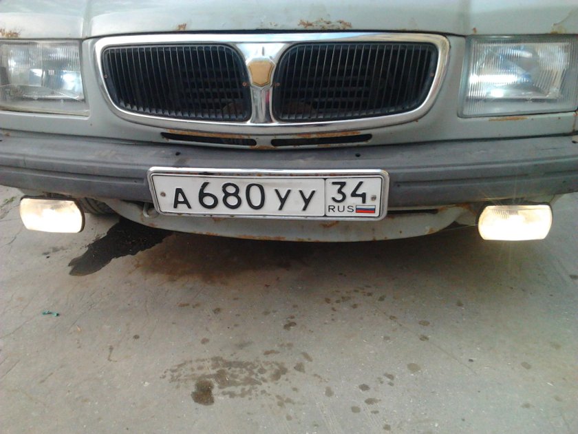 Противотуманные фары ГАЗ 3110