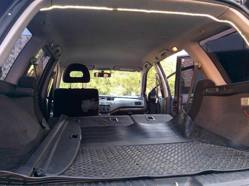 Габариты багажника Лансер 9 универсал