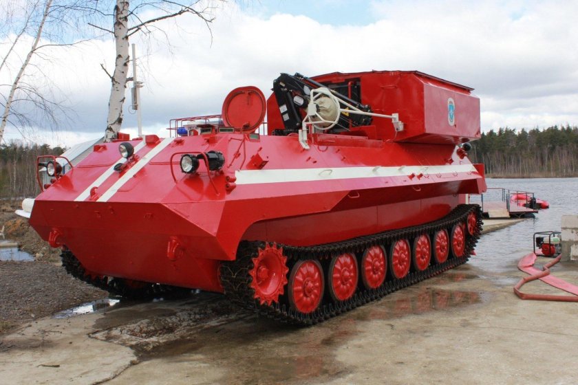 МТЛБУ для пожарных