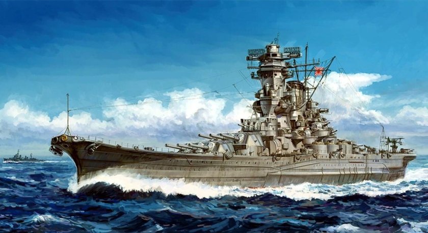Японский линкор Мусаси