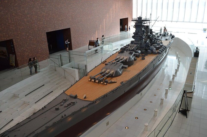 Ямато линкор спереди