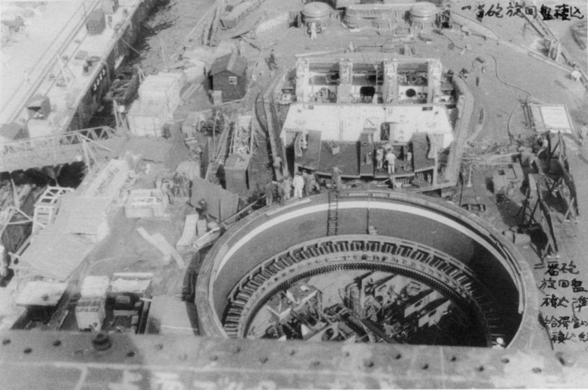 Башня главного калибра линкора бисмарк