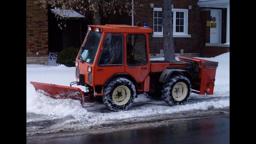 Снегоуборочная техника в Канаде