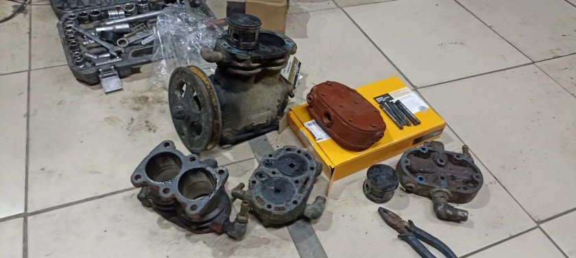 Компрессор МАЗ 5516