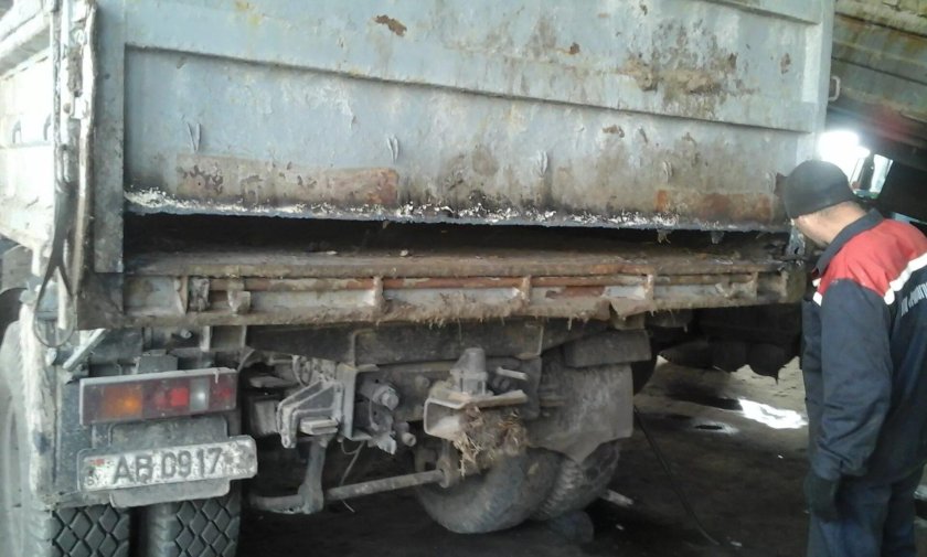 Борт задний МАЗ 5551