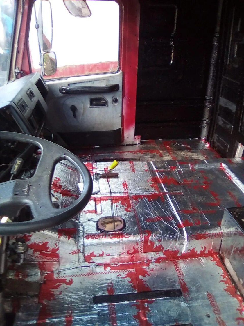 Шумоизоляция МАЗ 5440 кабины