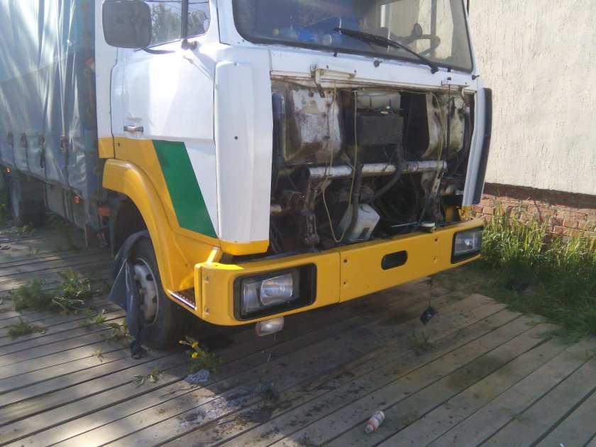 Кабина МАЗ Зубренок