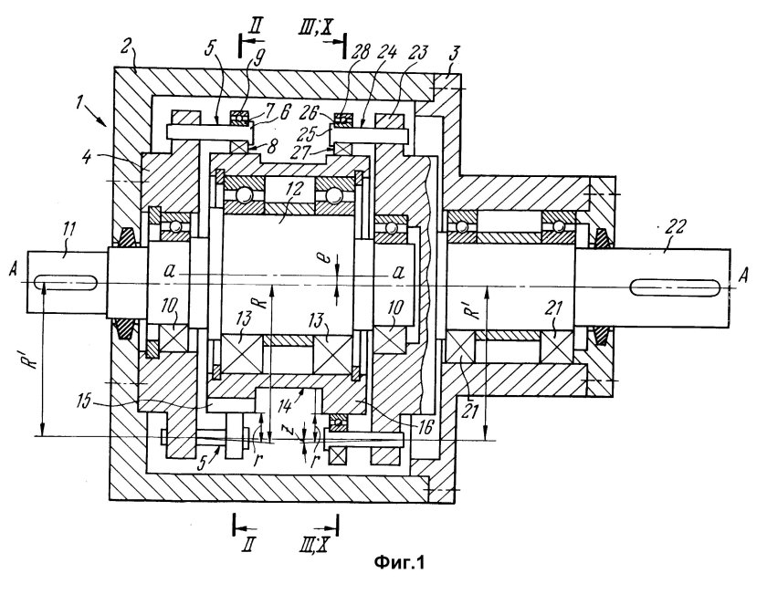 Редуктор планетарный 605 w2v схема