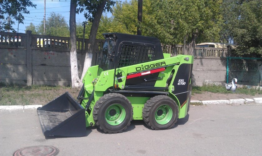 Land Digger мини погрузчик
