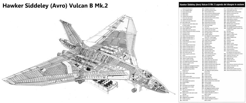 Стратегический бомбардировщик Avro Vulcan
