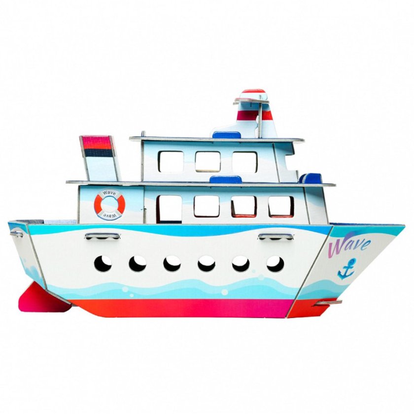 Сборная модель умная бумага кораблик