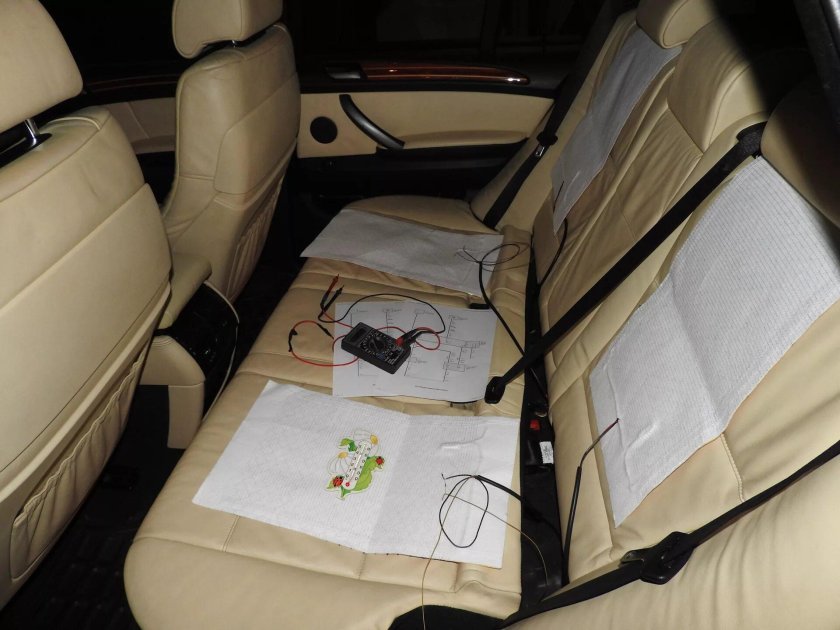 Подогрев сидений БМВ х5 е70