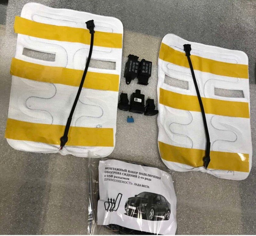 Подогрев сидений Веста