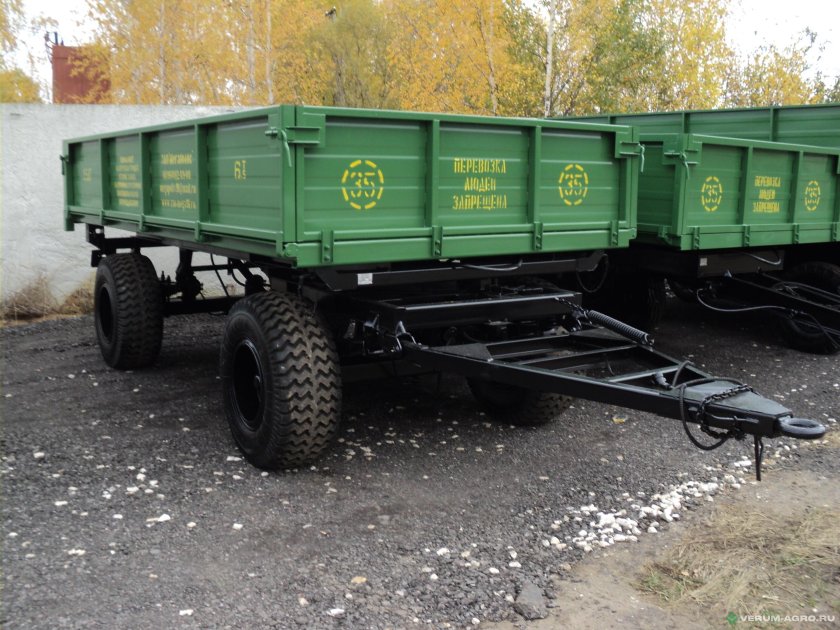Тракторный прицеп 2 ПТС-6.5 самосвальный