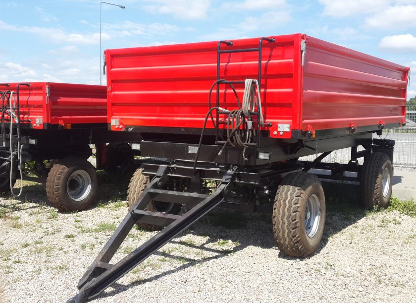 Прицеп тракторный самосвальный 2zkt - 6,5