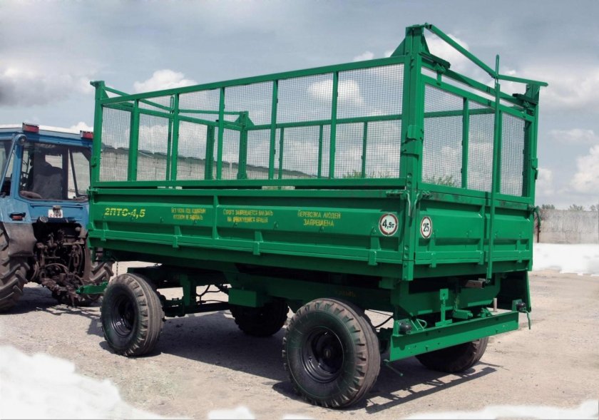 2 ПТС-4.5 С надставными бортами