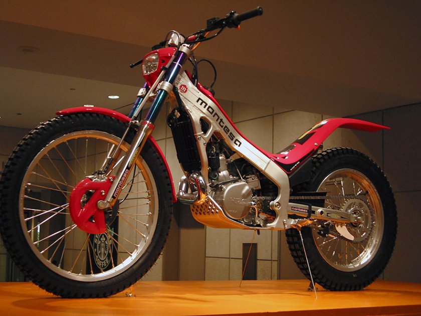 Альпина триальный электробайк