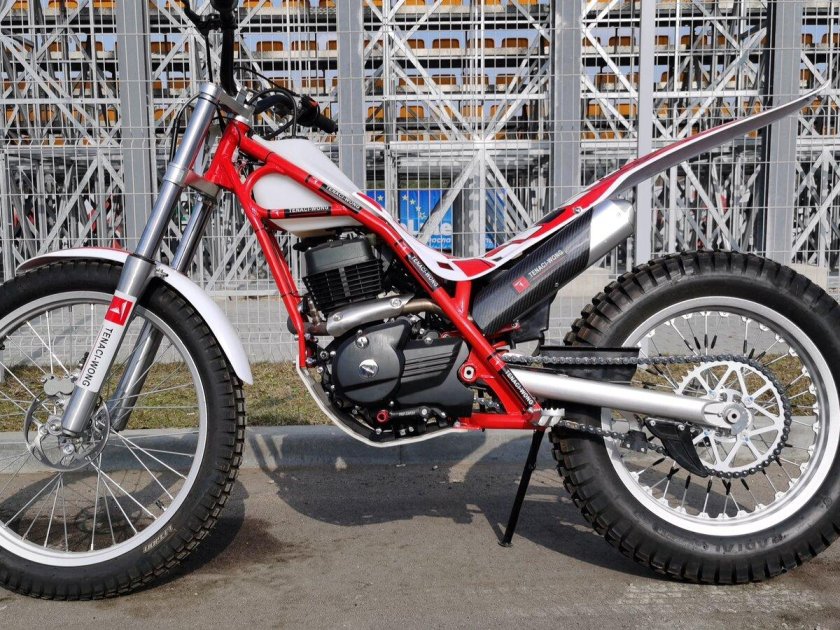 Мотоцикл триальный tenaci-Wong tw200