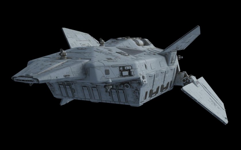 Star Wars десантный корабль империи