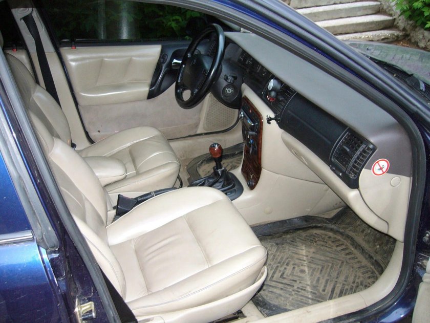 Opel Vectra b салон кожаный