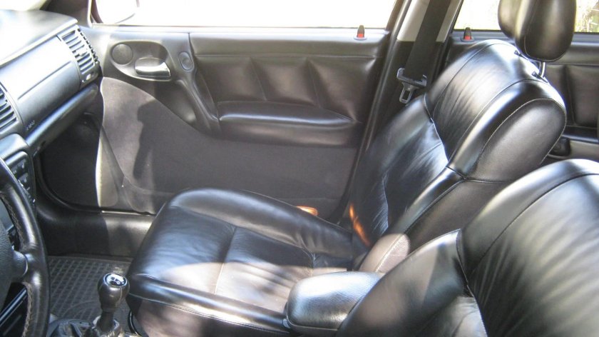 Opel Vectra b салон кожаный