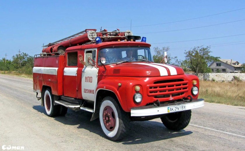 Пожарная машина ЗИЛ 130