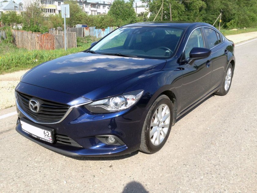 Mazda 6 Blue
