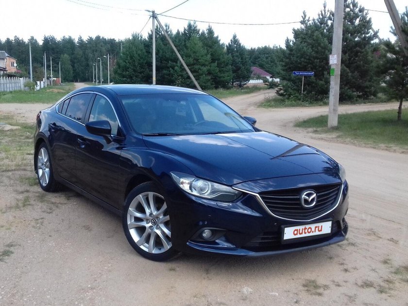 Mazda 6 Blue