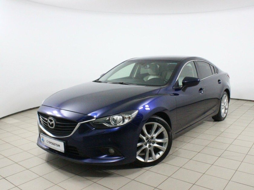 Mazda 6 синяя