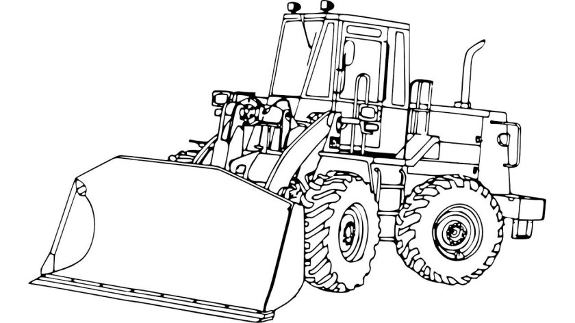 Трактор Кировец и т 150 раскраски