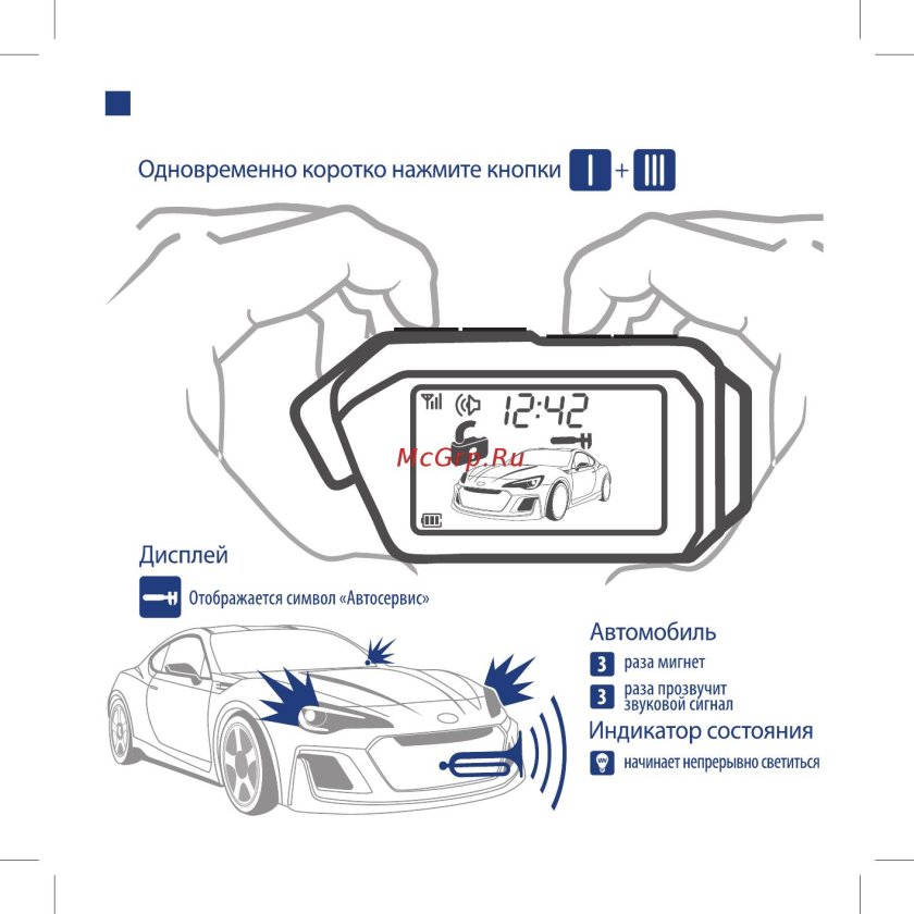 Охранная система Scher-Khan Mobicar 1