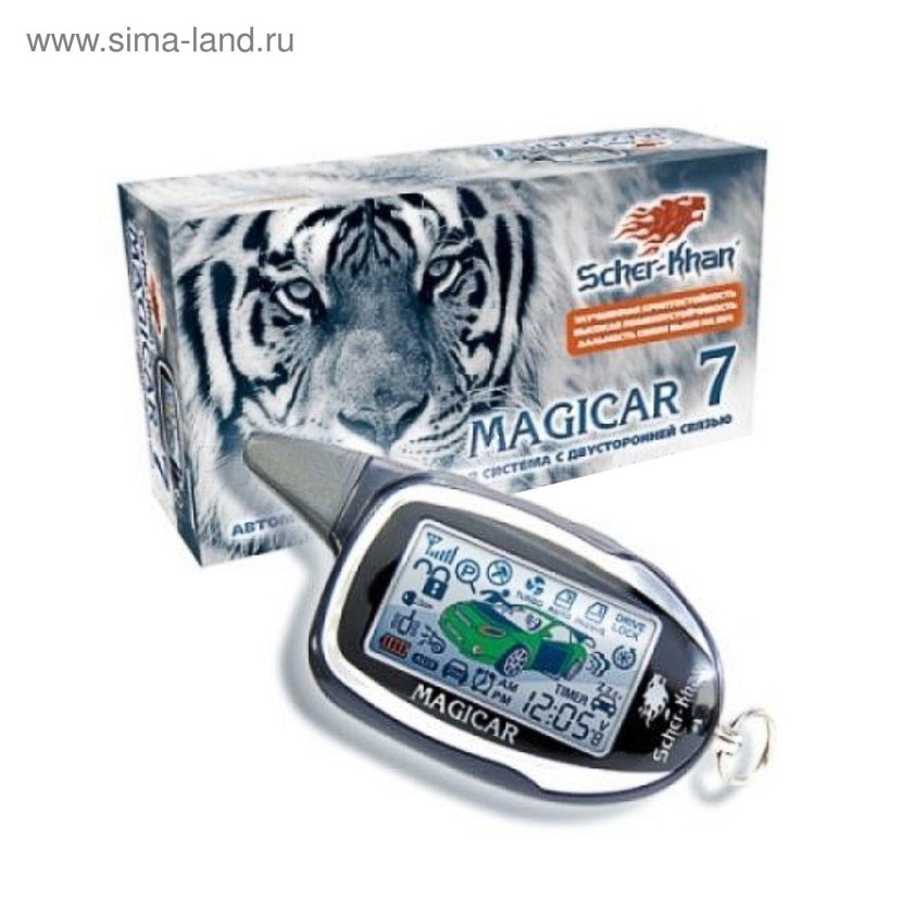 Сигнализация Scher-Khan Magicar