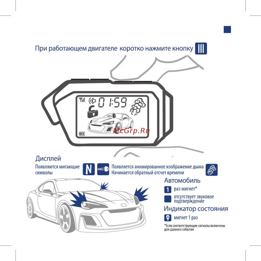 Сигнализация Шерхан 2 с автозапуском