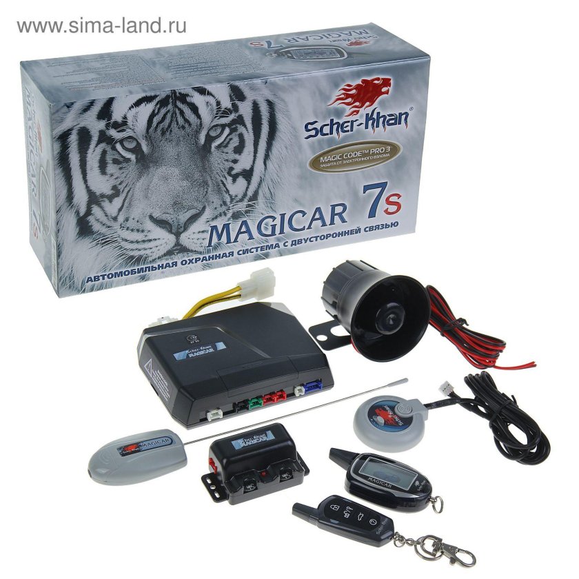 Сигнализация Scher-Khan Magicar 7