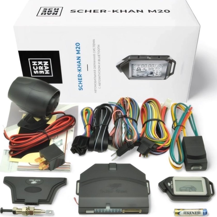 Автосигнализация с автозапуском Scher-Khan м20 комплект 2.0